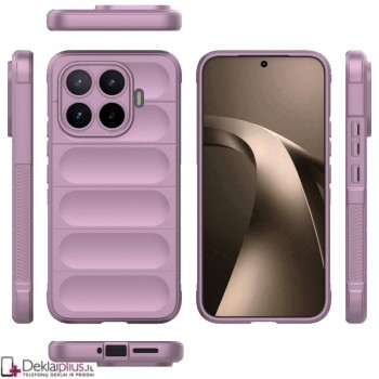 Magic Shield guminis dėklas - violetinis (Xiaomi 17T Pro)